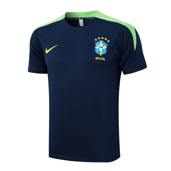 Camiseta Entrenamiento Brasil 2024-25 Azul Verde